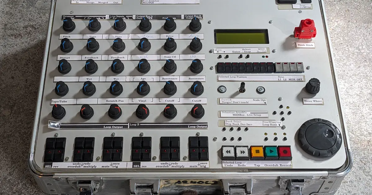 MIDIBox Controller | Sebastian Arnold